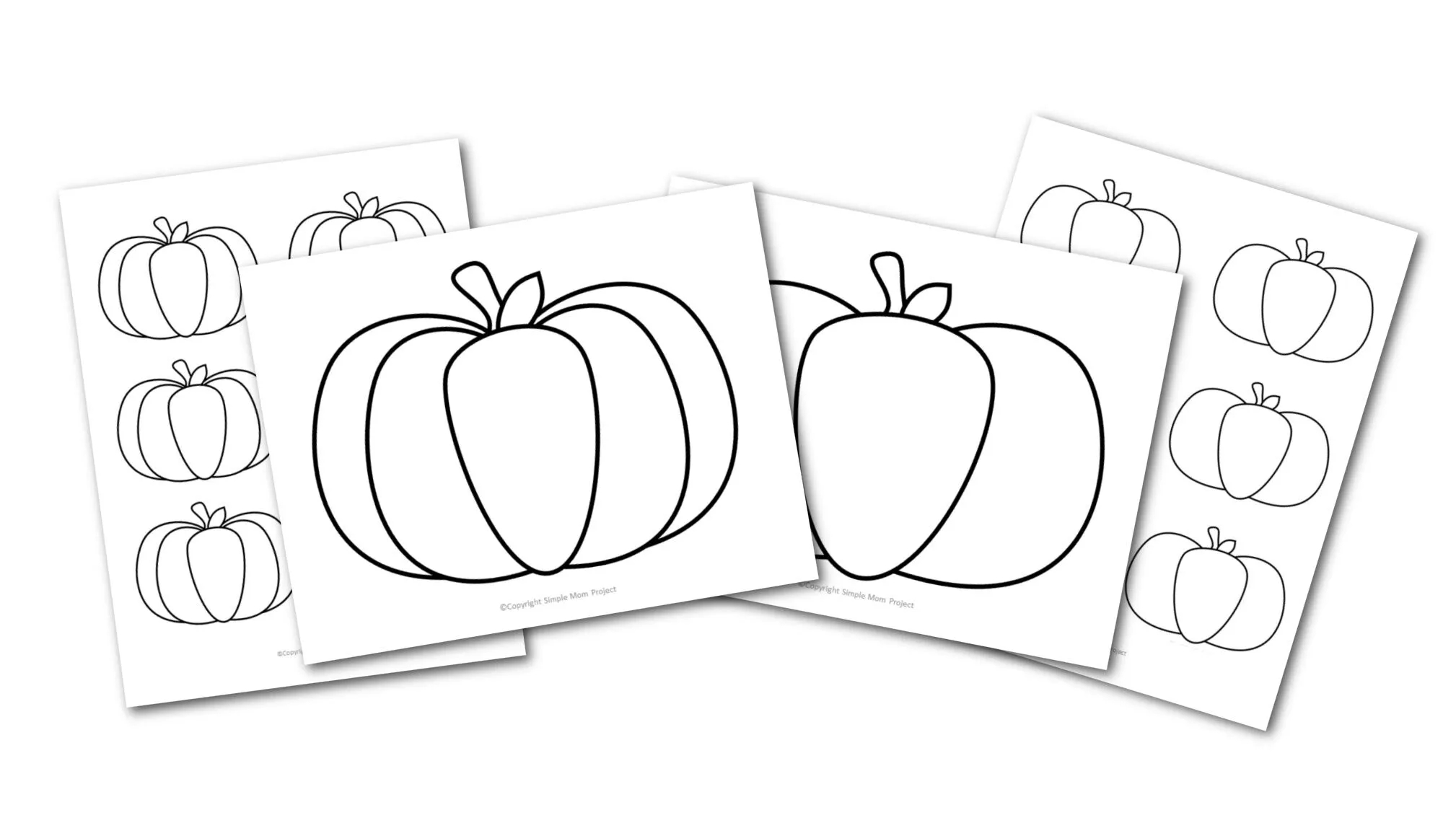 Pumpkin Templates In Large And Small Free Printable Outline Simple Mom Project Pumpkin Templates In Large And Small Free Printable Outline Simple Mom Project
