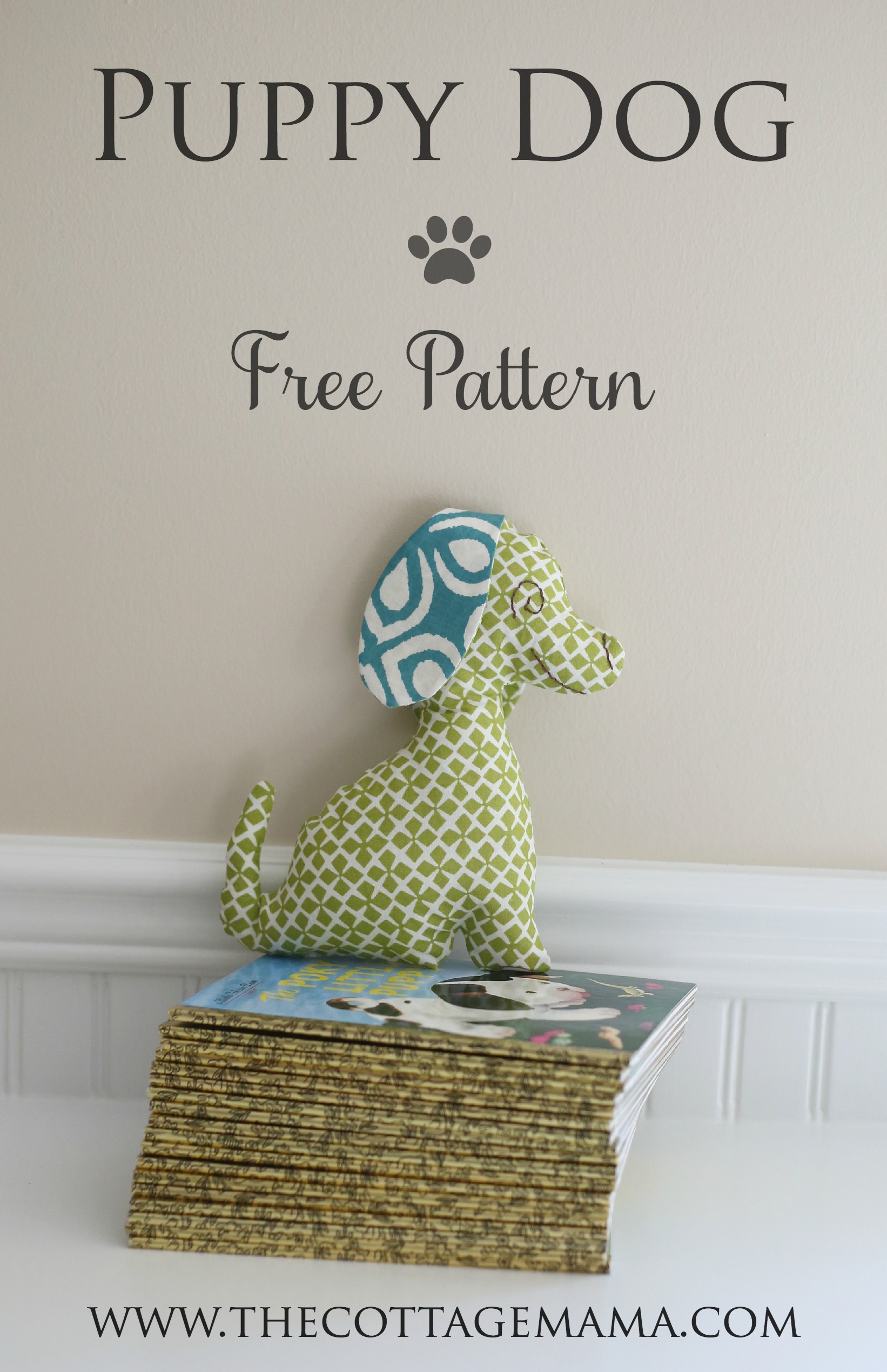 Puppy Dog Stuffed Animal Pattern The Cottage Mama
