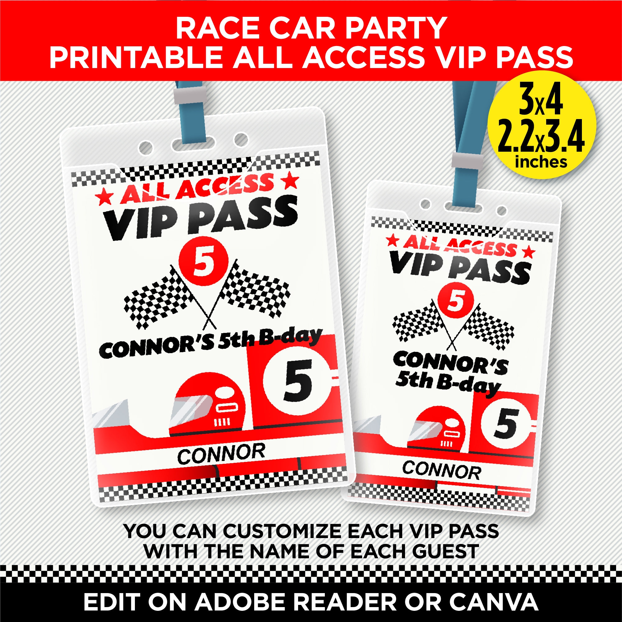Customizable Free Printable Vip Pass Template