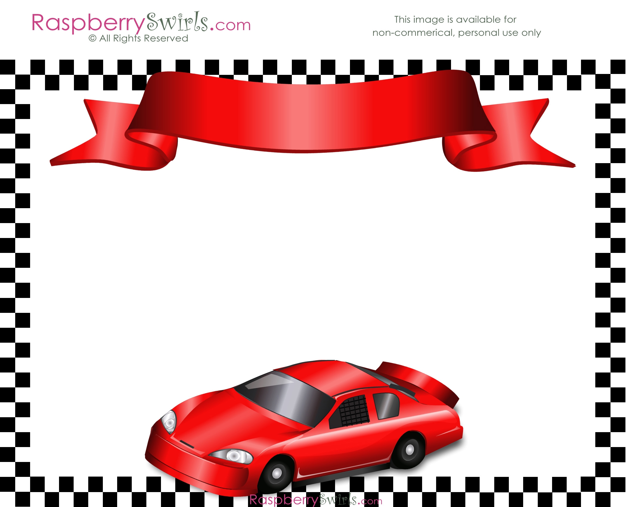 Race Car Party Printables And Decorations My Party Design Worksheets Library