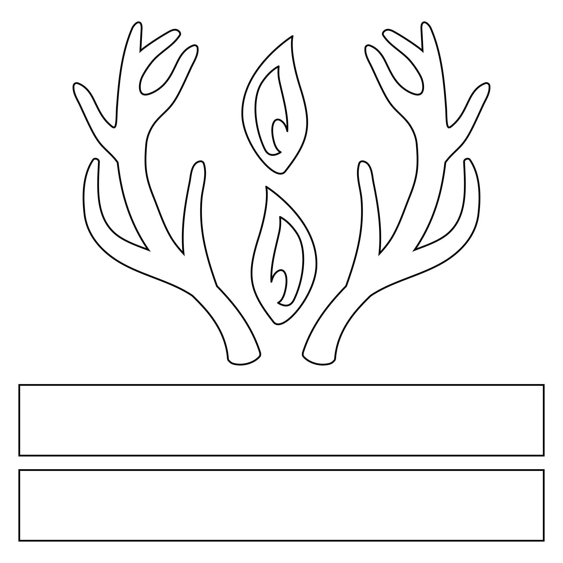 Reindeer Antlers 10 Free PDF Printables Printablee