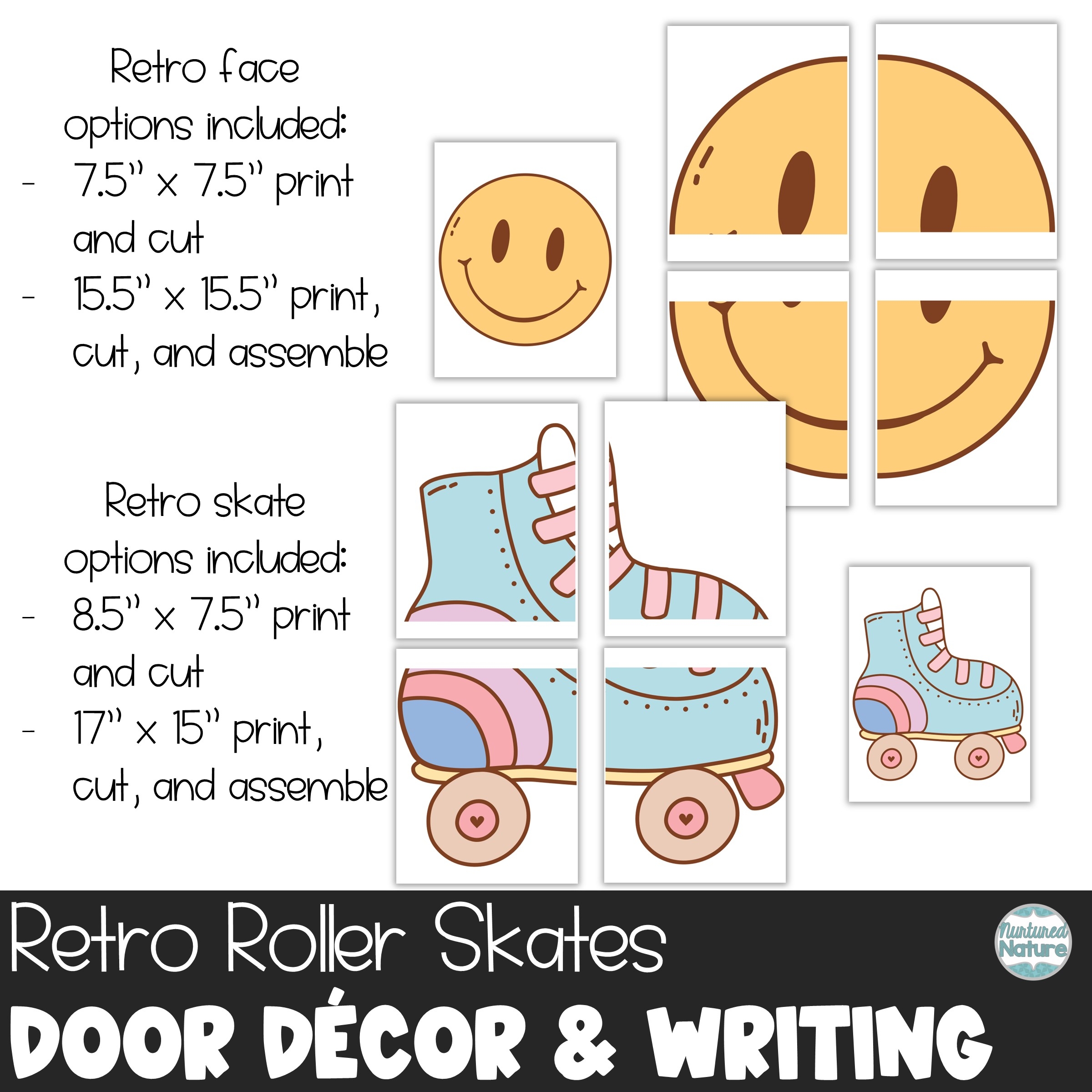 Free Printable Roller Skate Template Free Printable Roller Skate Template