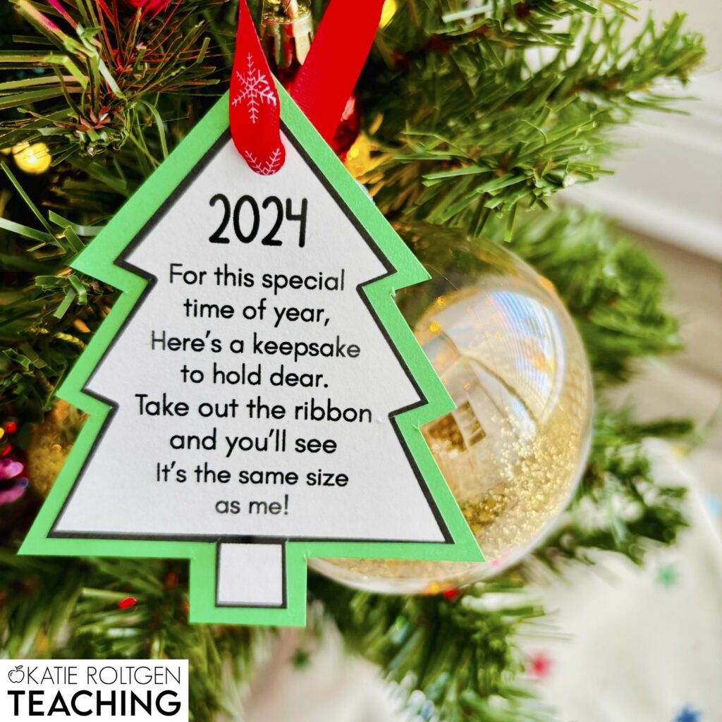 Ribbon Height Christmas Ornaments For Kindergarten Katie Roltgen Teaching