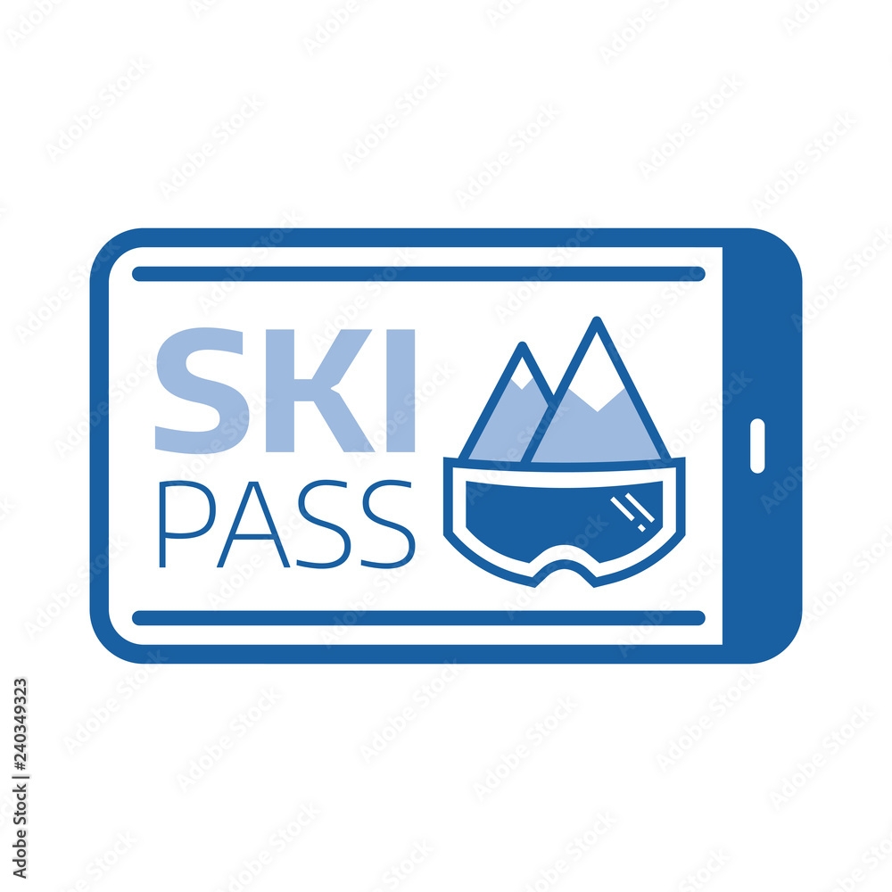 Printable Ski Pass Template Free