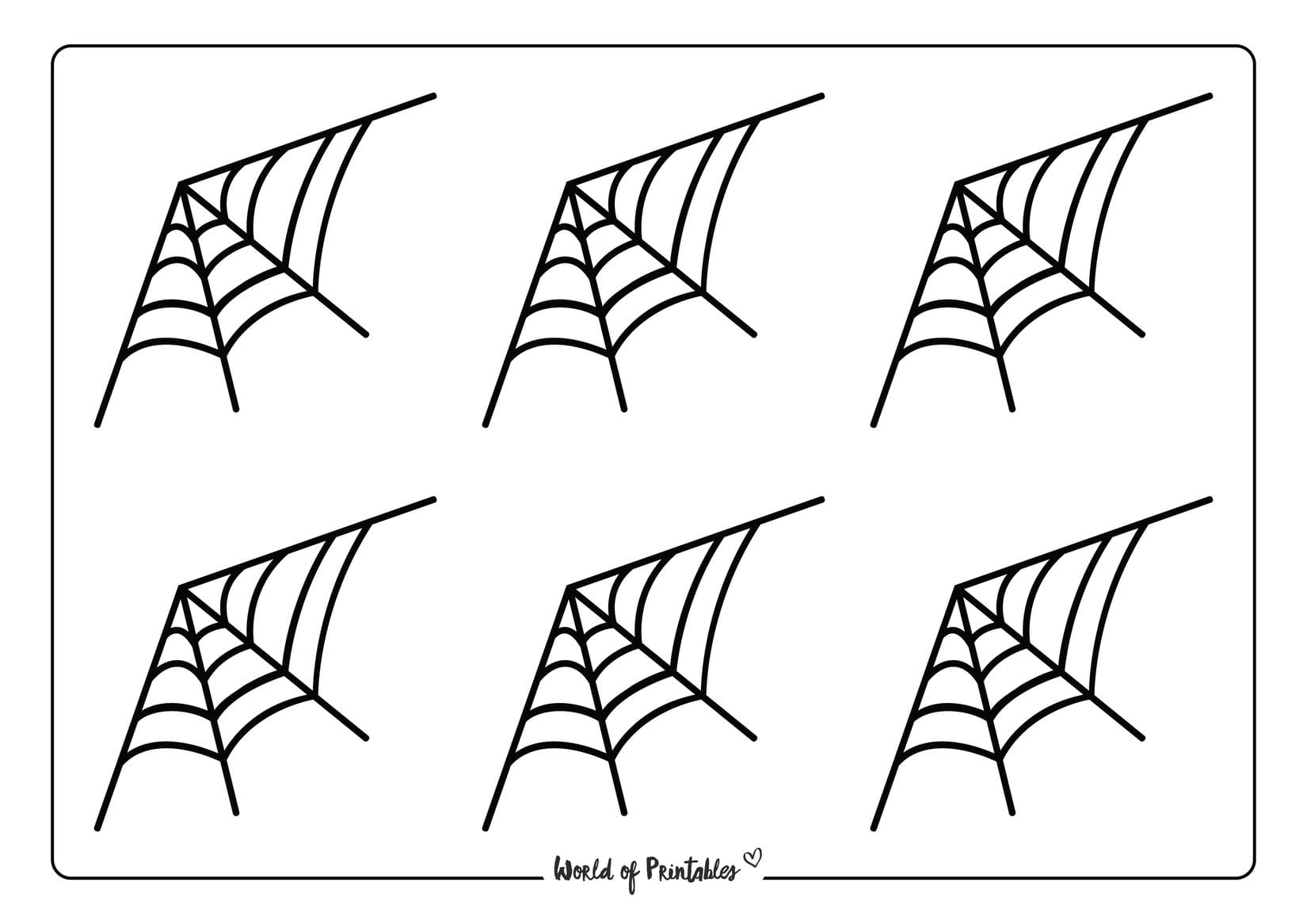 Spiderweb Printables World Of Printables Spiderweb Printables World Of Printables