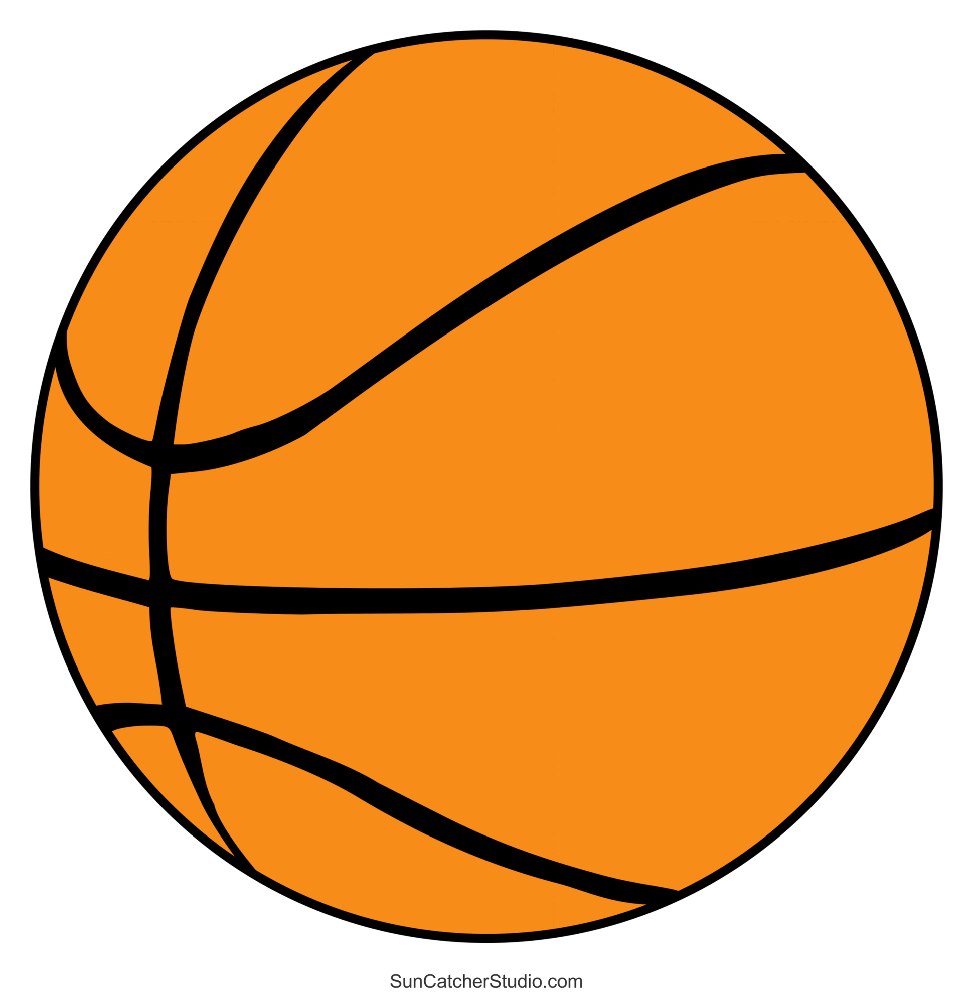 Sports And Ball Patterns And Clip Art Printable Stencils Free 