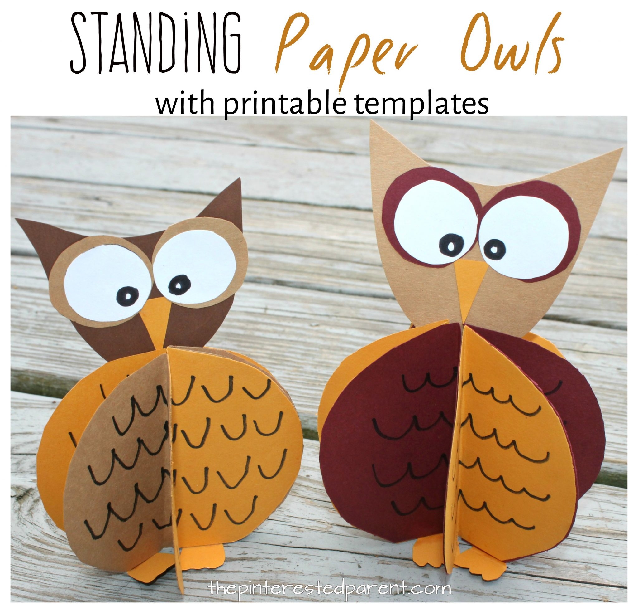Free Printable Owl Template Free Printable Owl Template