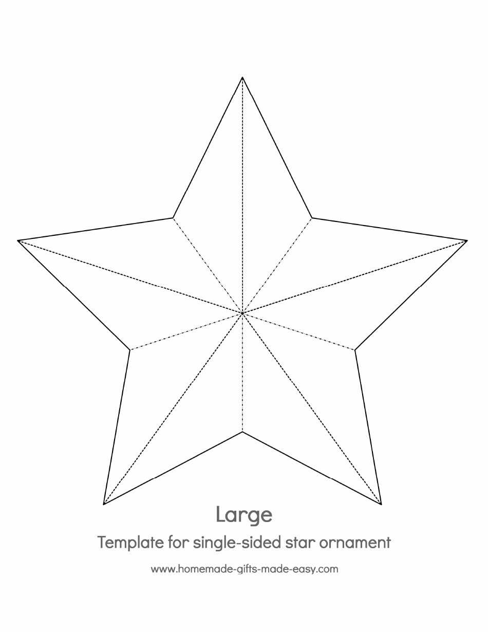 Star Template Large Download Printable PDF Templateroller Star Template Large Download Printable PDF Templateroller