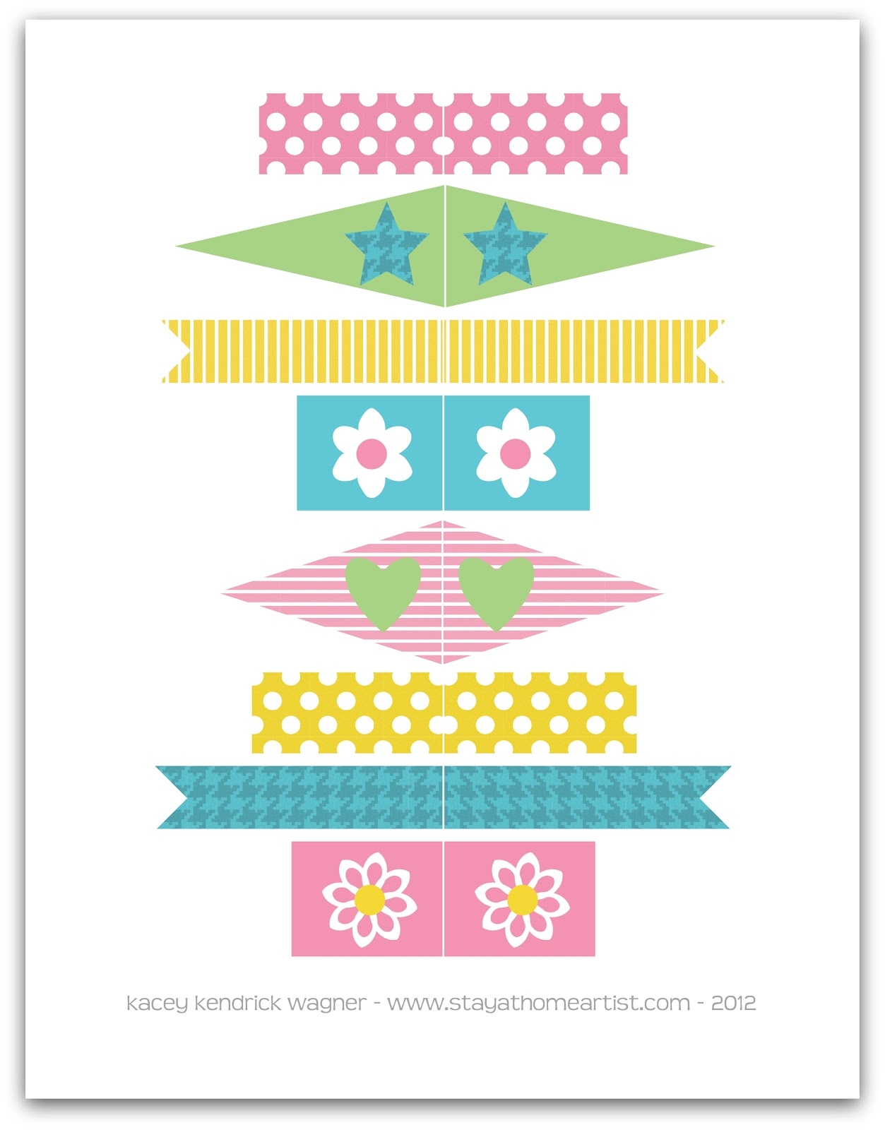 Stayathomeartist Spring Toothpick Flags free Printable Stayathomeartist Spring Toothpick Flags free Printable