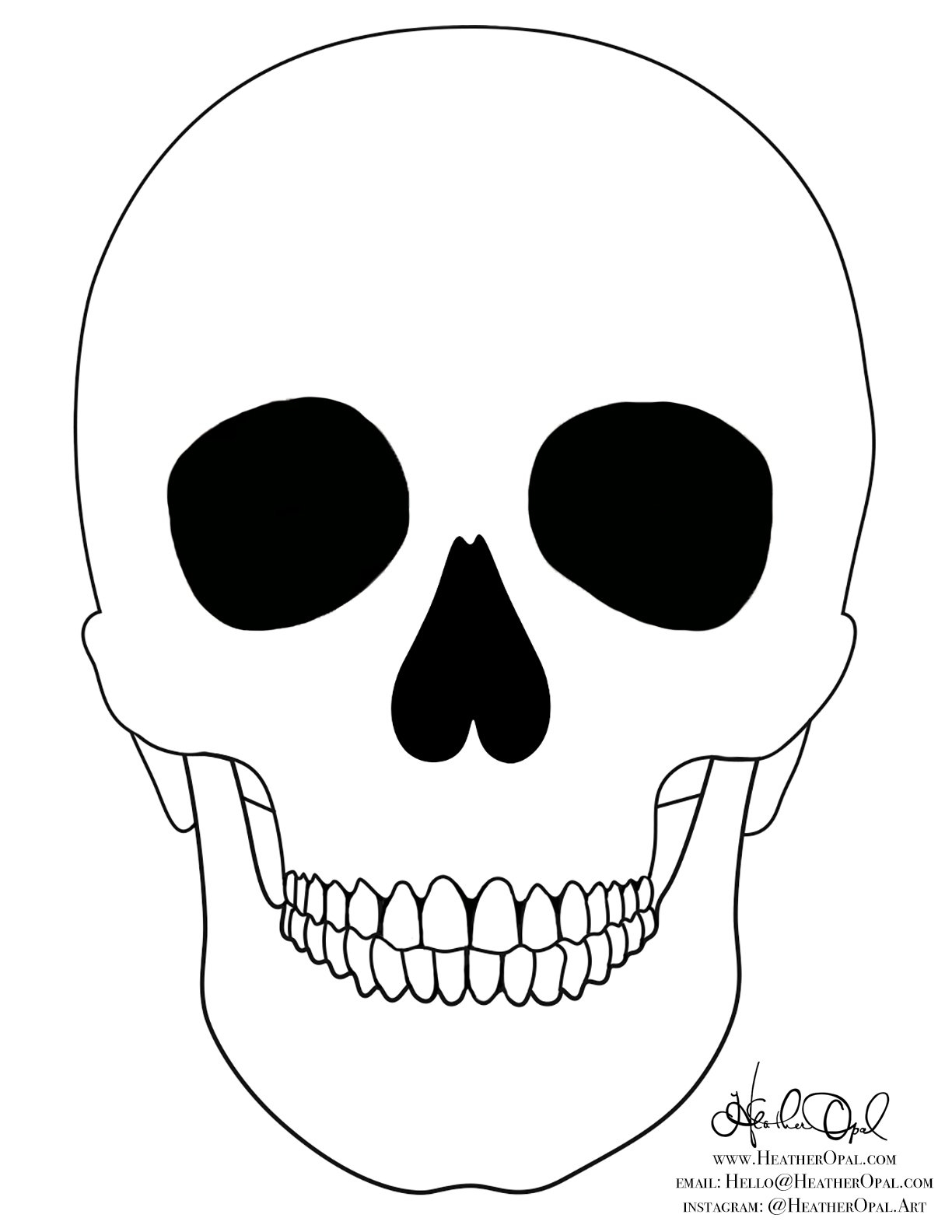 Sugar Skull Heather Opal Artwork Sugar Skull Heather Opal Artwork