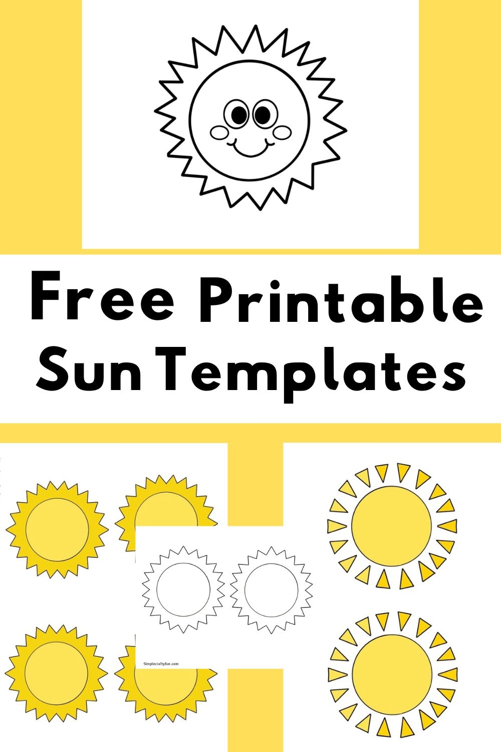 Sun Templates And Coloring Pages Free Printable Sun Templates And Coloring Pages Free Printable
