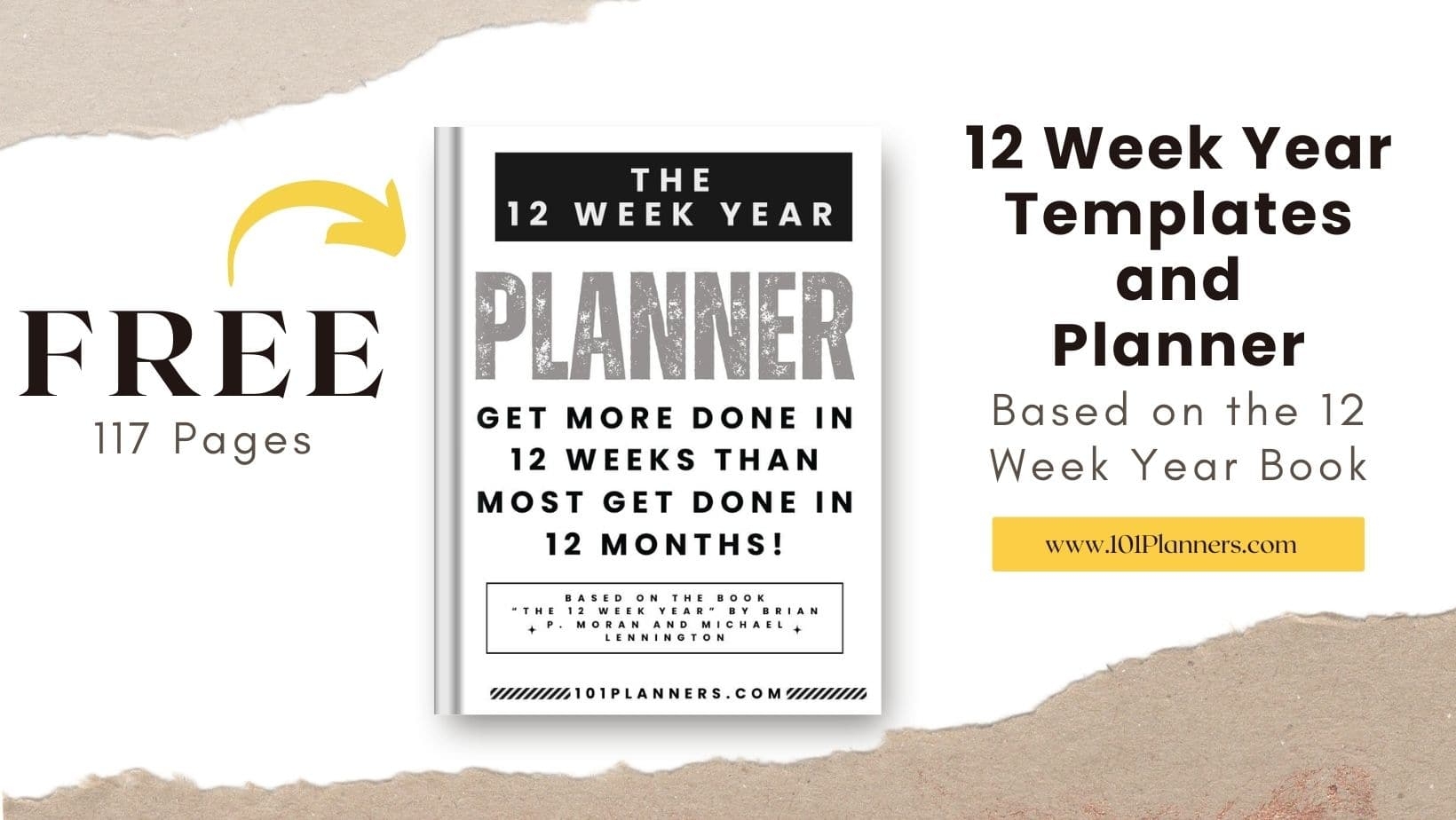 The 12 Week Year Planner And Templates FREE Download