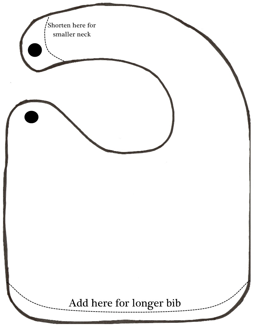 Free Printable Bib Template