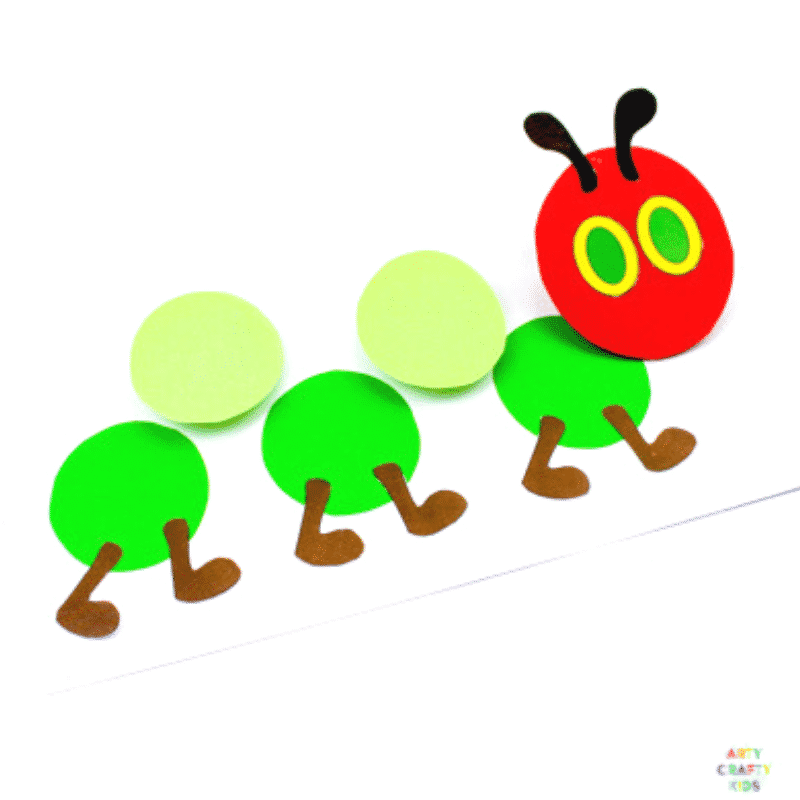 The Very Hungry Caterpillar Printable Craft Arty Crafty Kids
