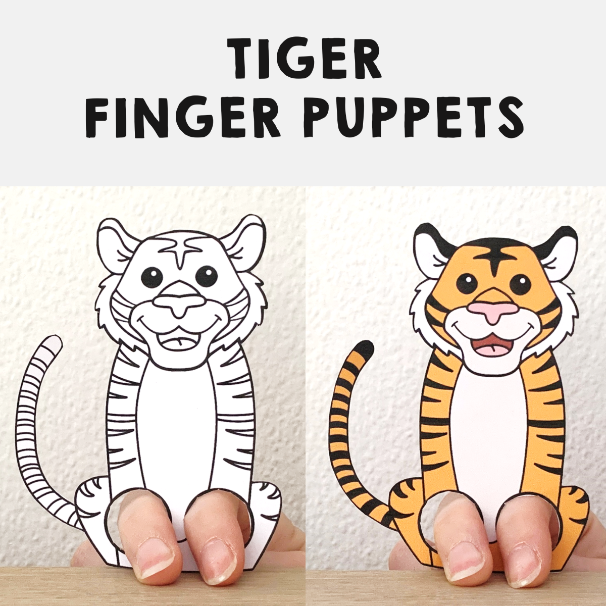 Free Printable Animal Puppet Templates
