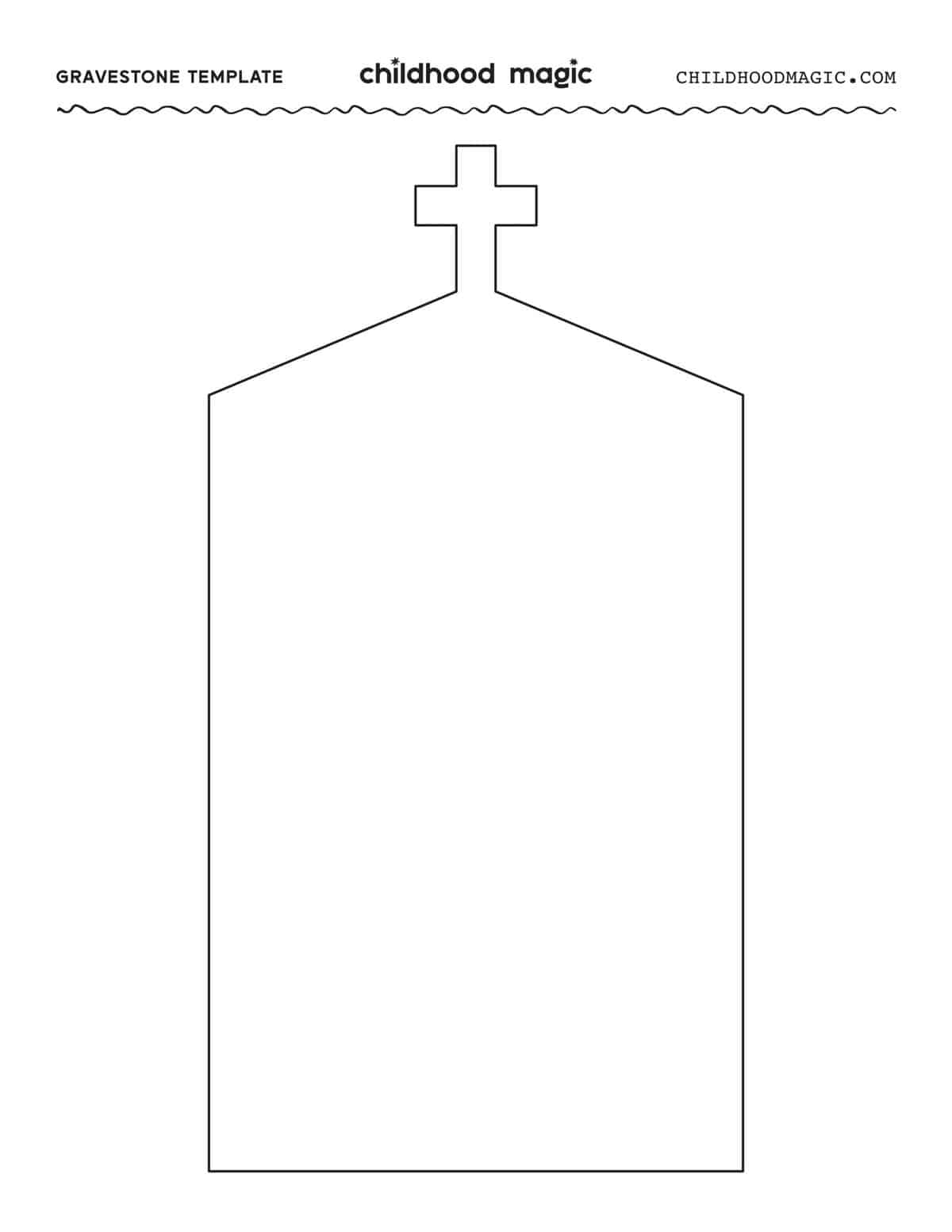 Tombstone Outline 