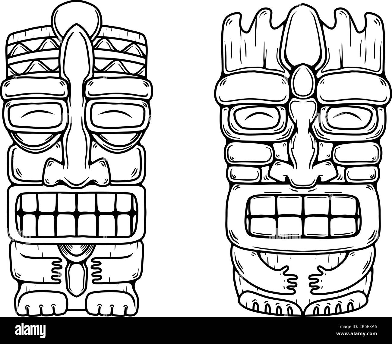 Free Printable Tiki Mask Template
