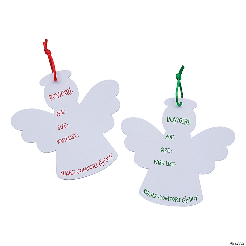 Tree Of Giving Angel Tags 12 Pc 