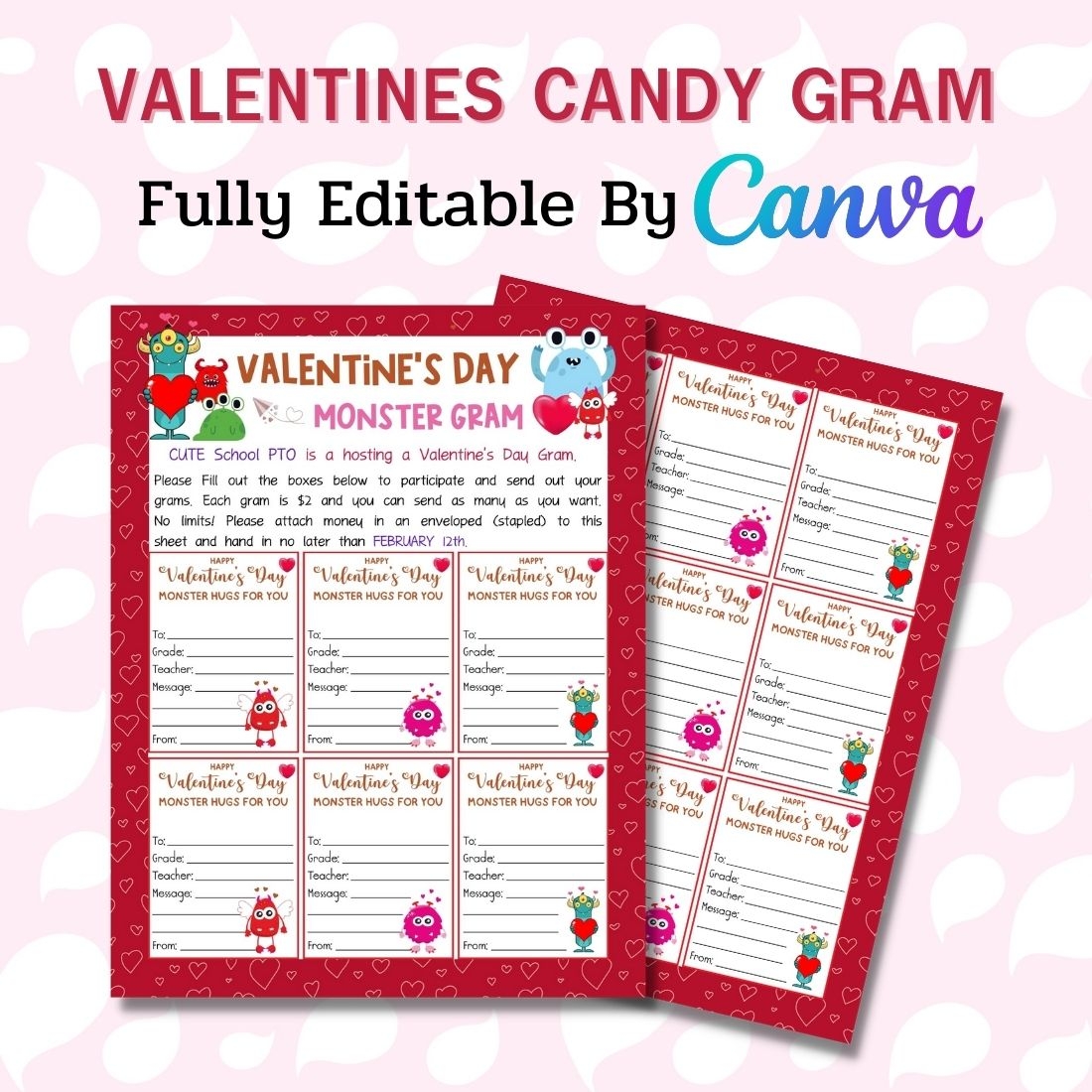 VALENTINES CANDY GRAM MasterBundles