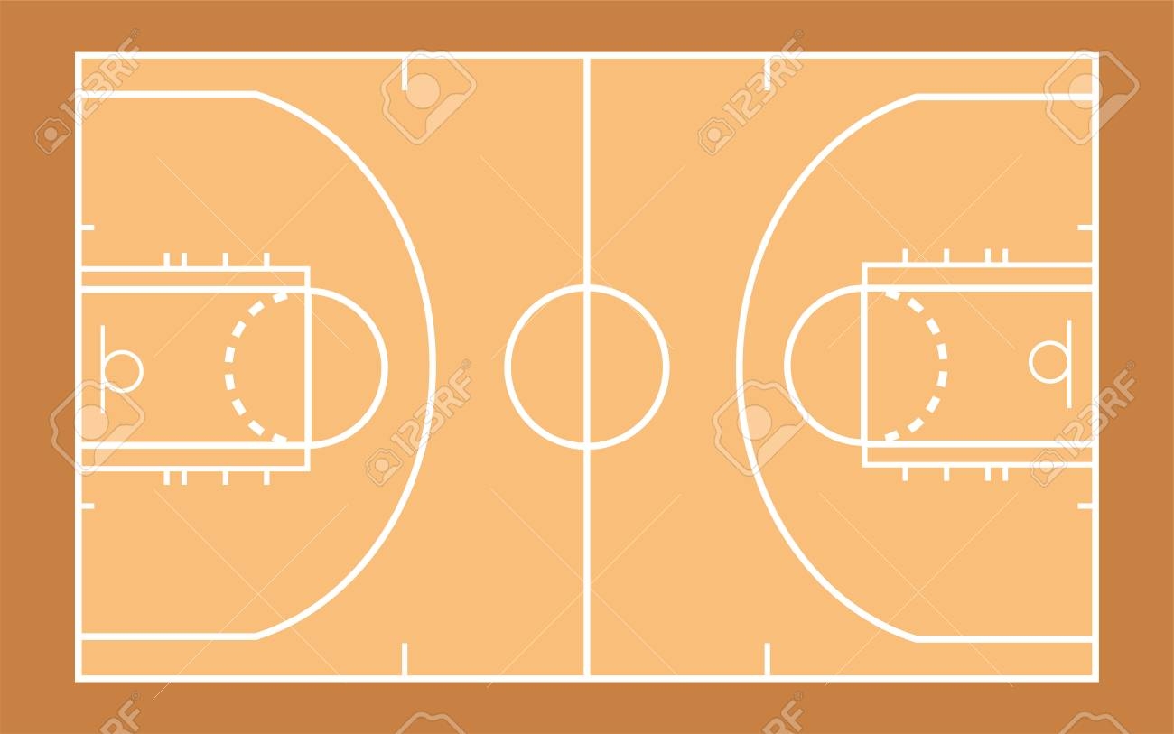 Free Printable Basketball Court Template Free Printable Basketball Court Template