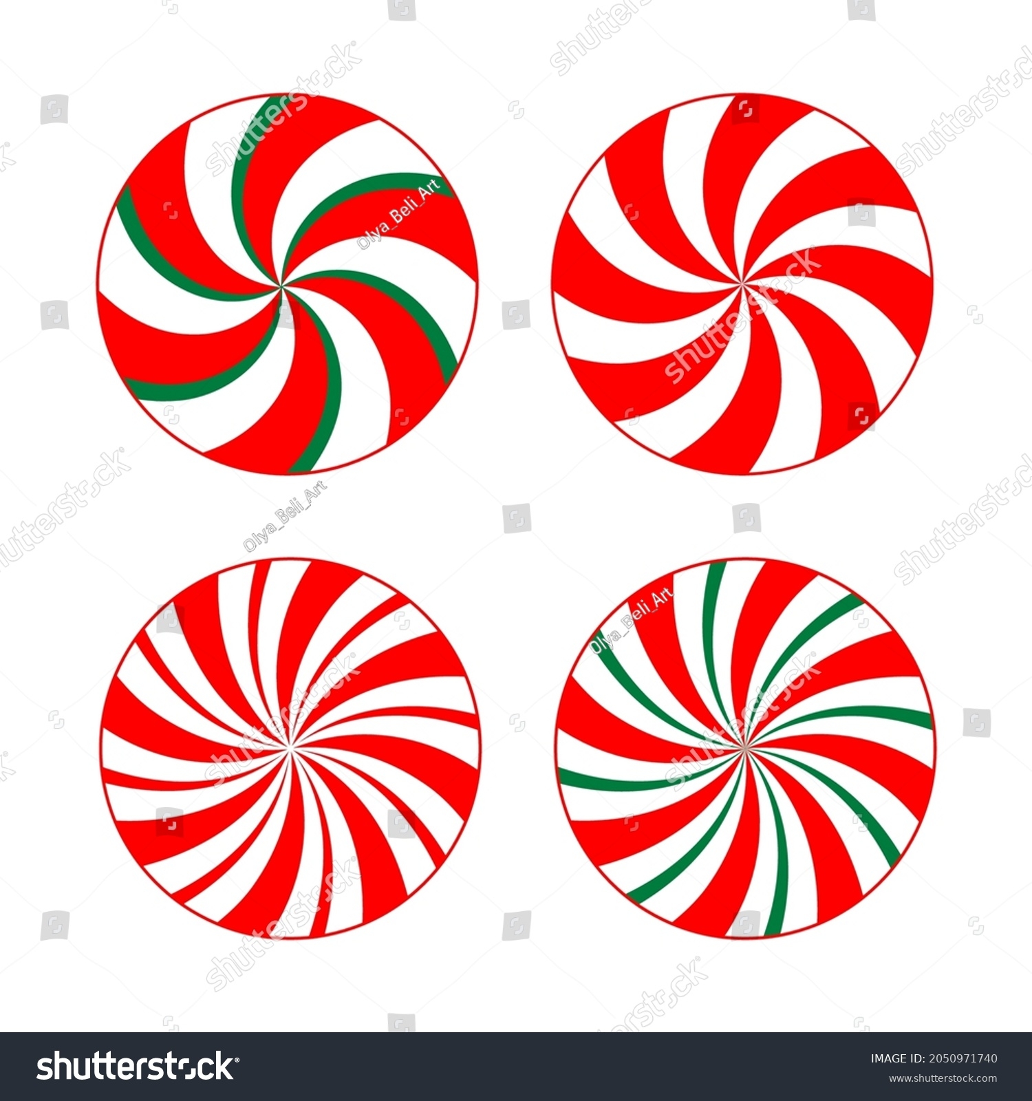 Vector Set Red Green White Peppermint Stock Vector Royalty Free 2050971740 Shutterstock Vector Set Red Green White Peppermint Stock Vector Royalty Free 2050971740 Shutterstock