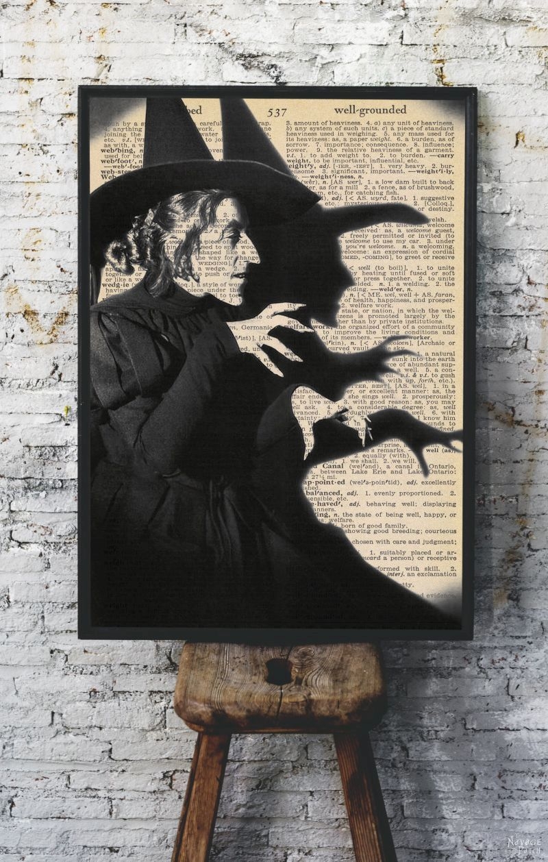 Free Printable Witch Template