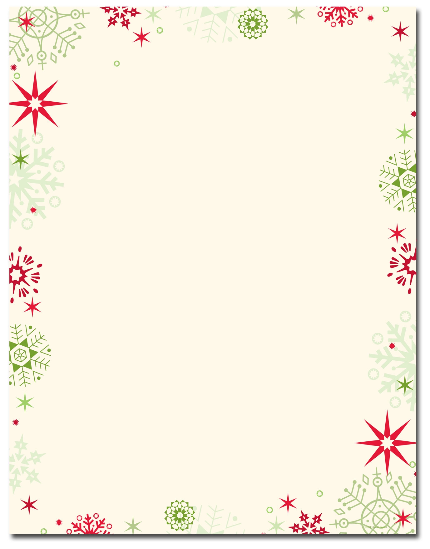 Xmas Stationery Printable Printable Party Favors