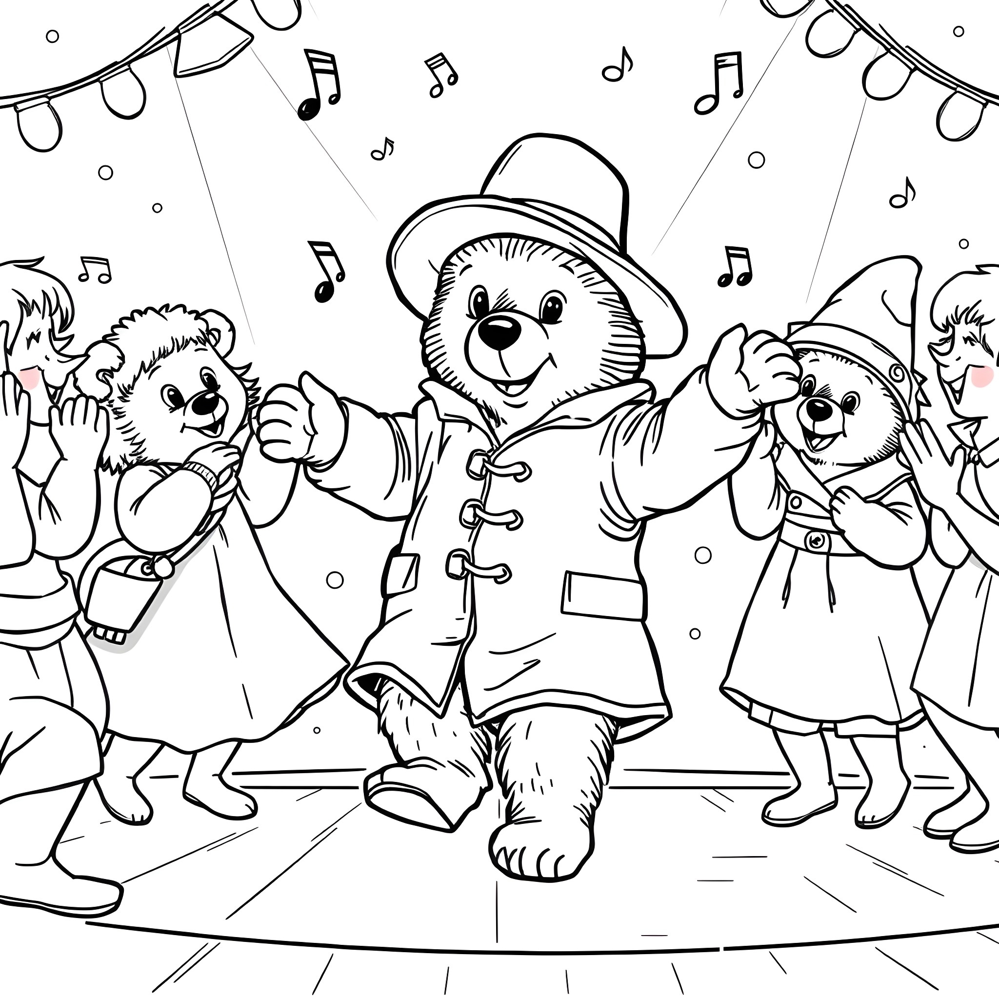 1 Best Paddington Bear Coloring Pages Free Printable PDFs 