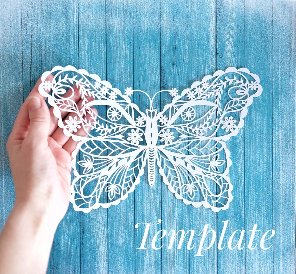 Free Printable Papercut Template