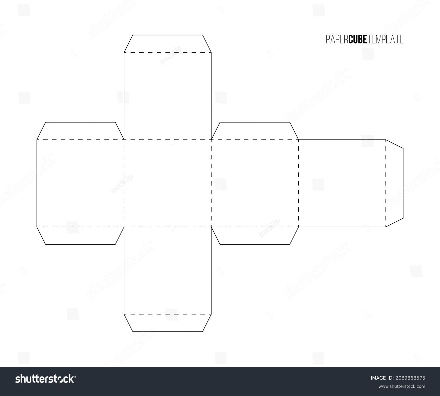 150 716 Square Box Template Stock Vectors And Vector Art Shutterstock