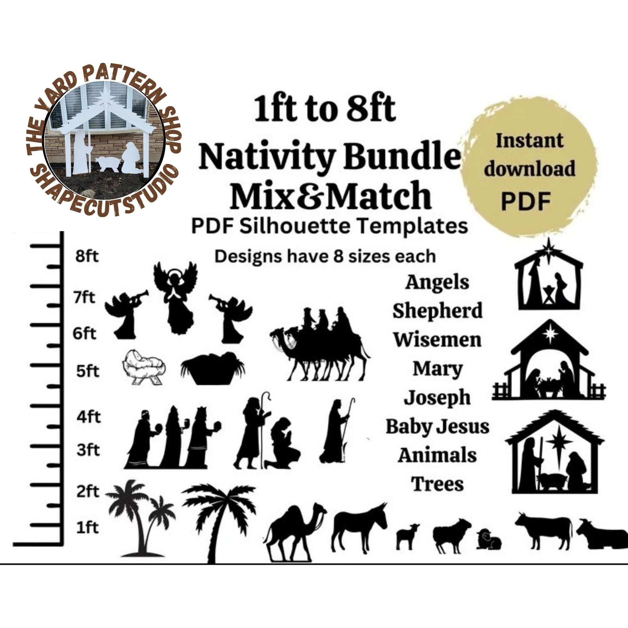 Free Printable Silhouette Templates Pdf Free Printable Silhouette Templates Pdf