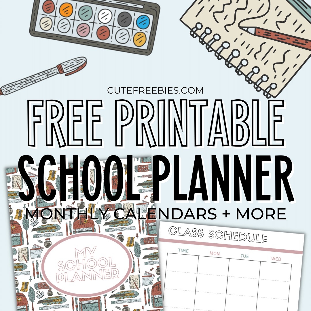 Free Printable School Agenda Templates