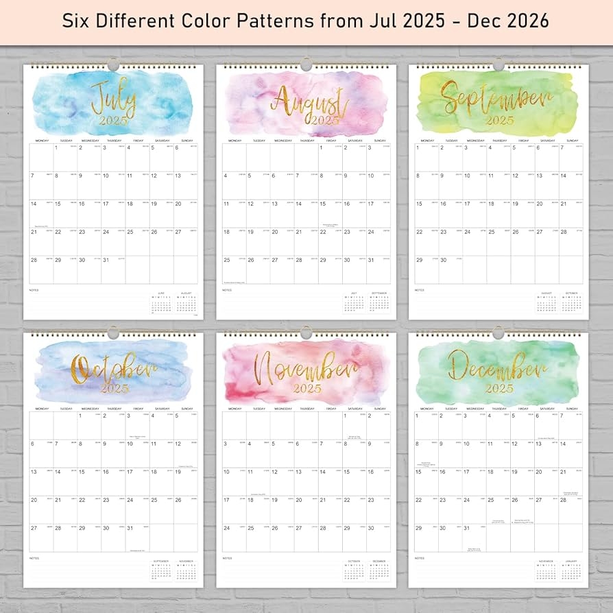 18 Month Calendar Starting July 2025 18 Month Calendar Starting July 2025