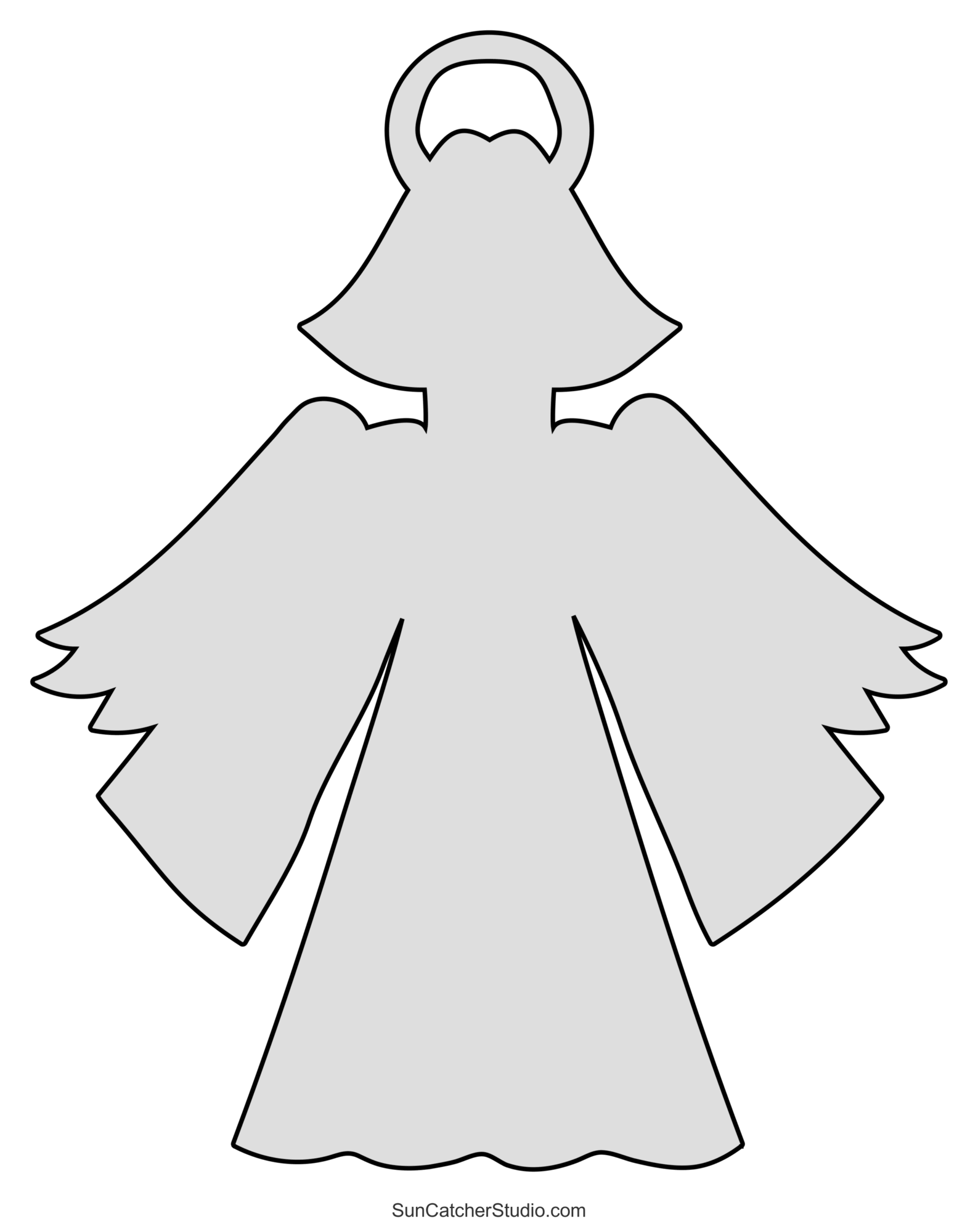 Angel Templates And Stencils Free Printable Patterns Free 