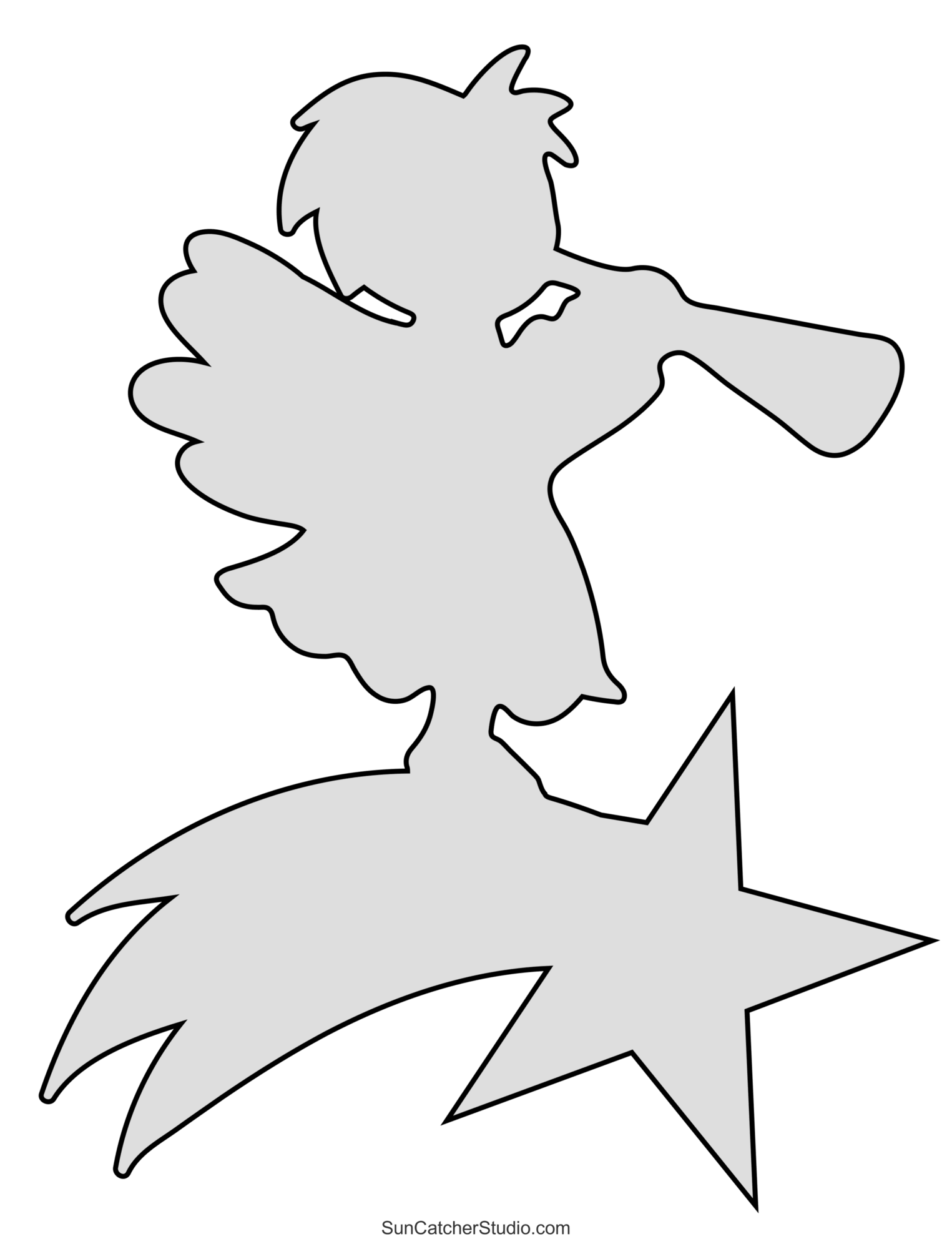 Angel Templates And Stencils Free Printable Patterns Free 