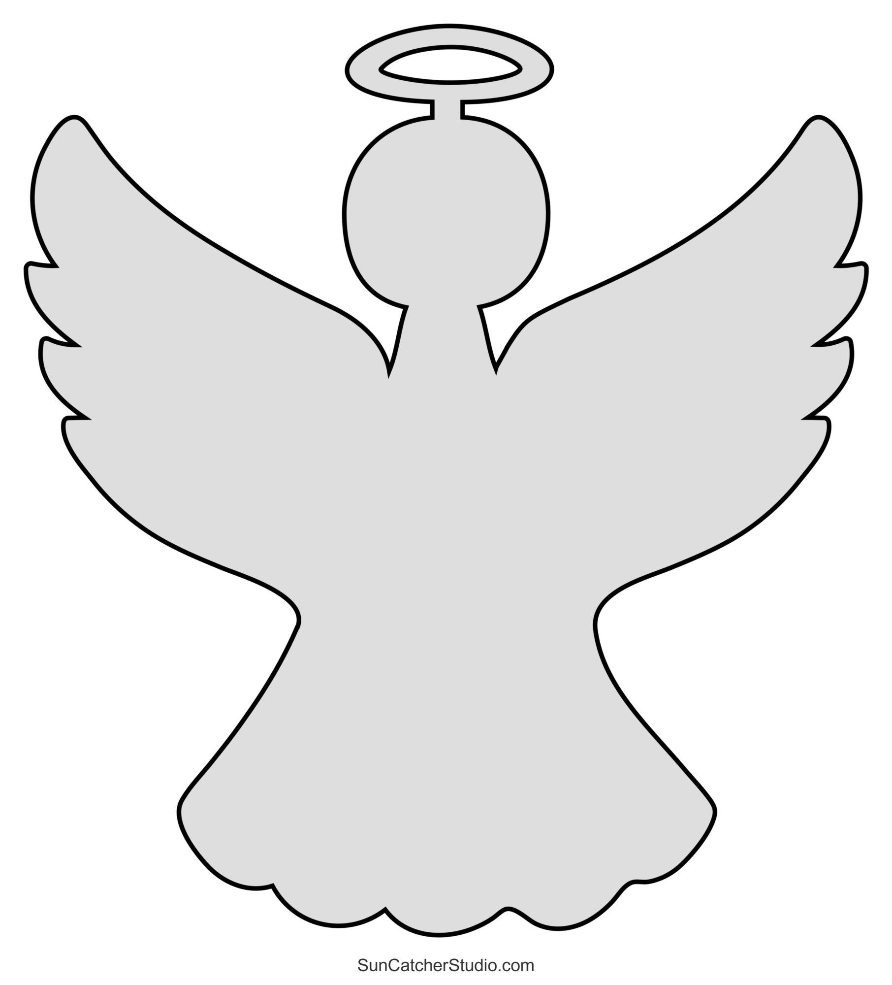 Angel Templates And Stencils Free Printable Patterns Free 