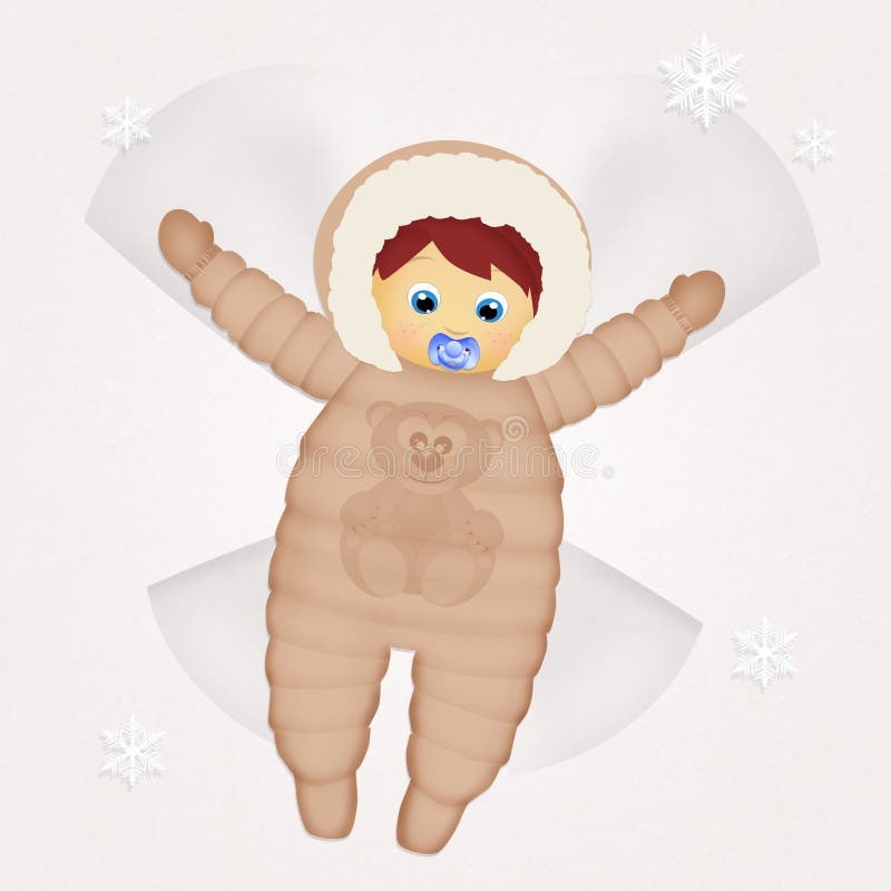 Free Printable Snow Angel Template