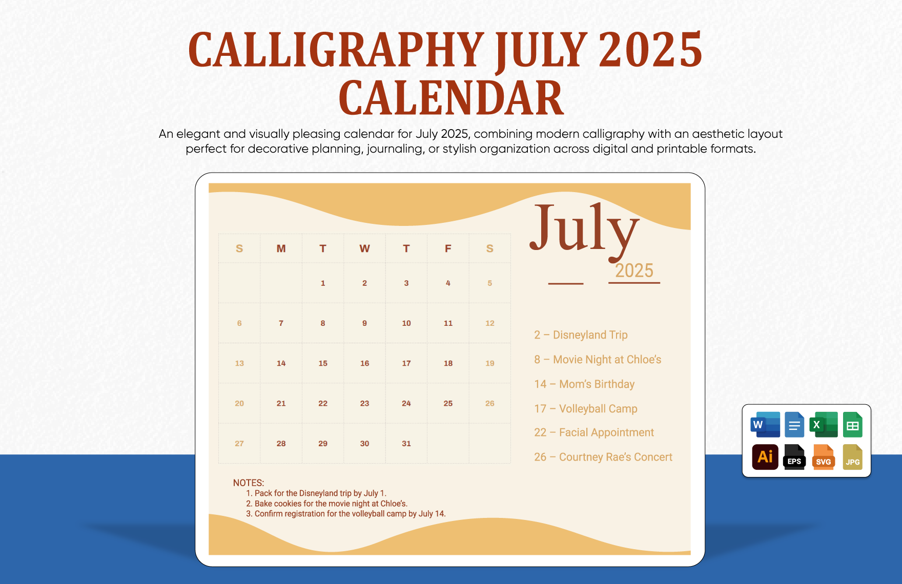 Google Calendar - July 2025 Google Calendar - July 2025