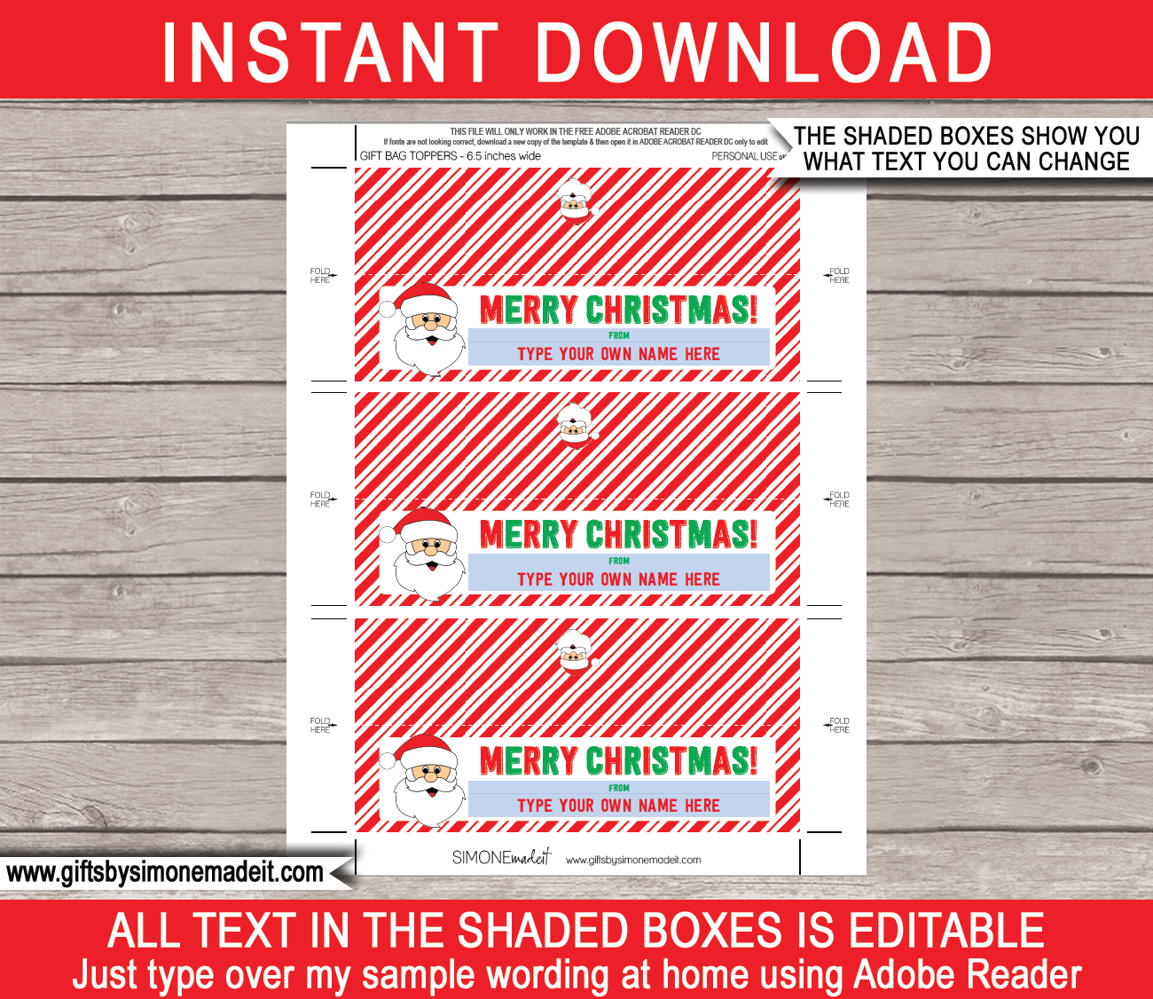 Free Printable Snack Bag Topper Template Free Printable Snack Bag Topper Template