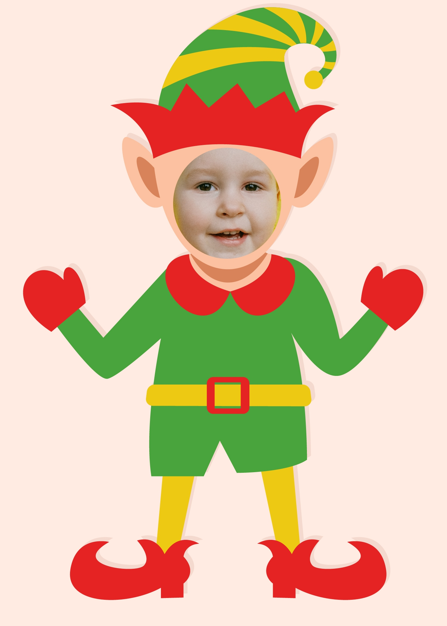 Christmas Elf Template For Photo In JPG PNG PSD SVG Download Template Christmas Elf Template For Photo In JPG PNG PSD SVG Download Template