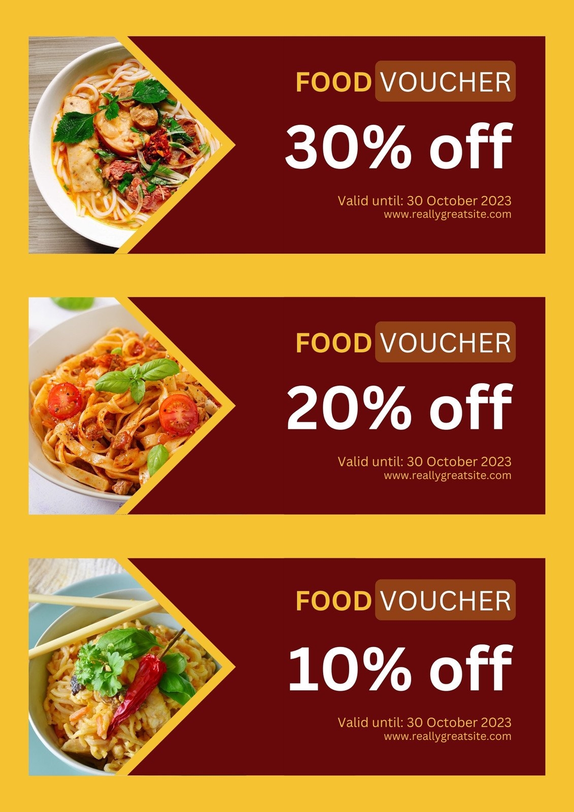 Customize 177 Restaurant Coupon Templates Online Canva
