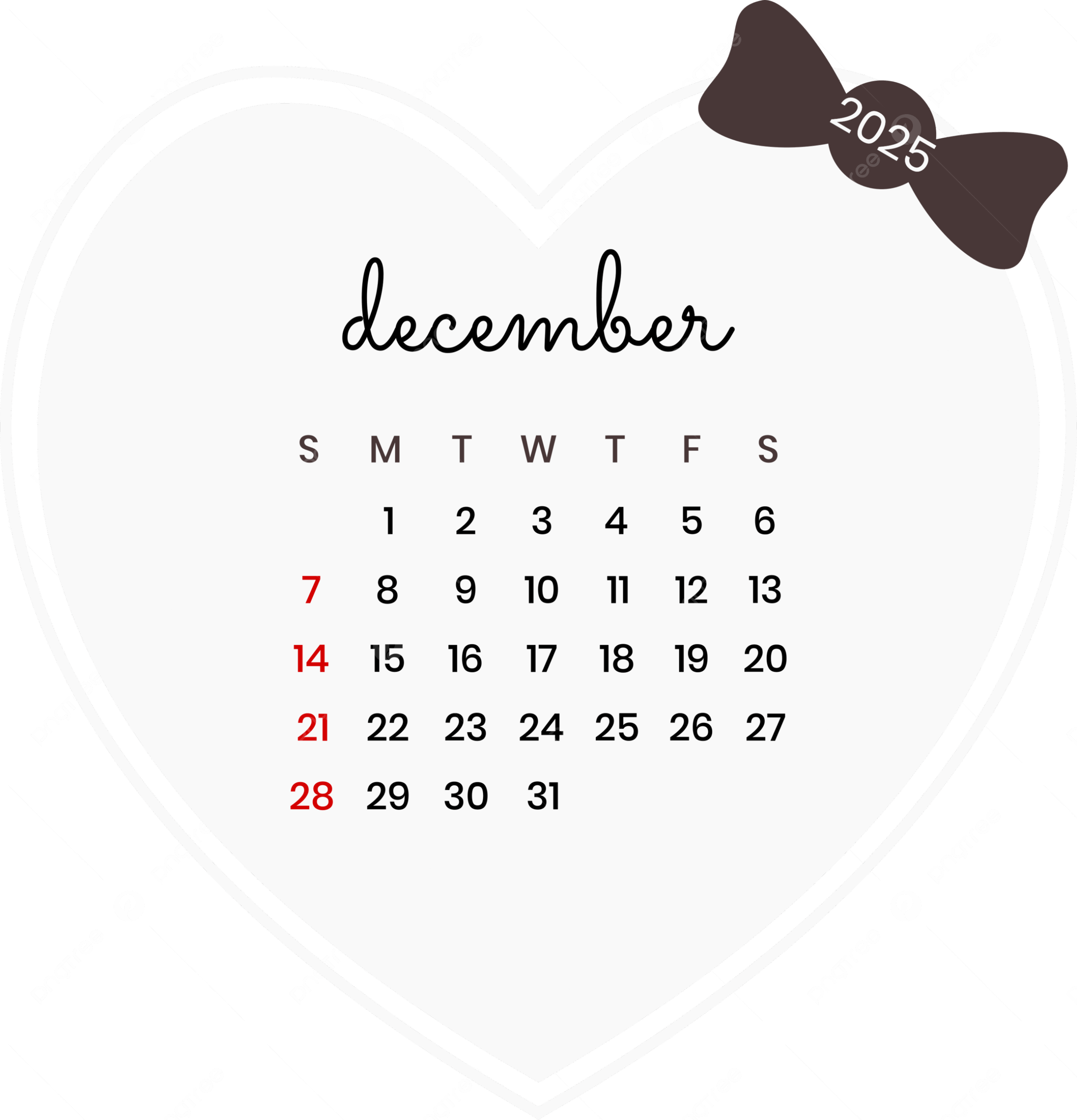 December 2025 Calendar Background December 2025 Calendar Background