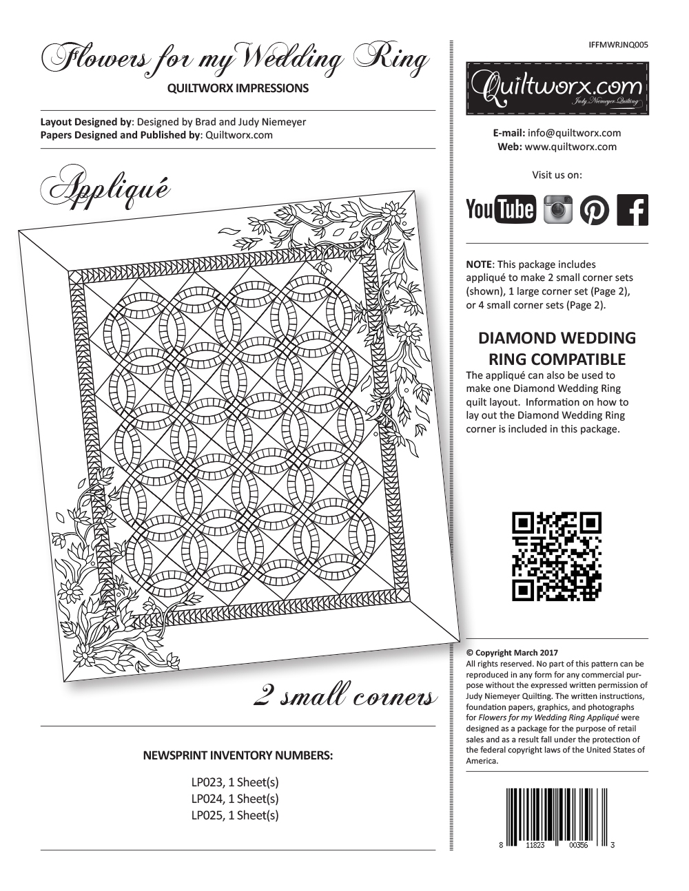 Flowers For My Wedding Ring DISCONTINUED