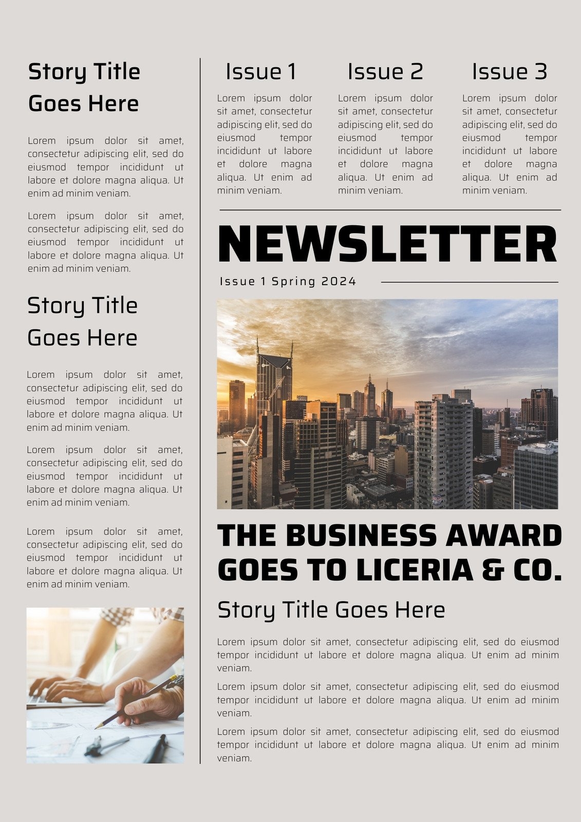Free And Customizable Professional Newsletter Templates Canva Free And Customizable Professional Newsletter Templates Canva