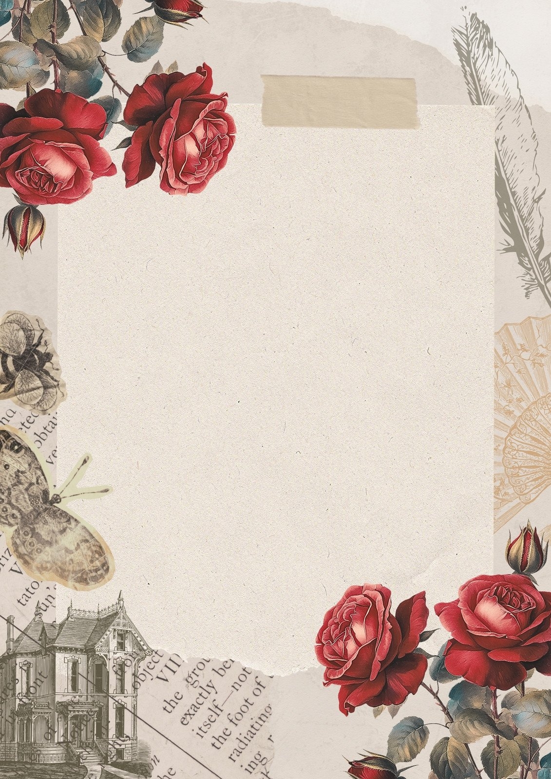 Free And Customizable Rose Templates
