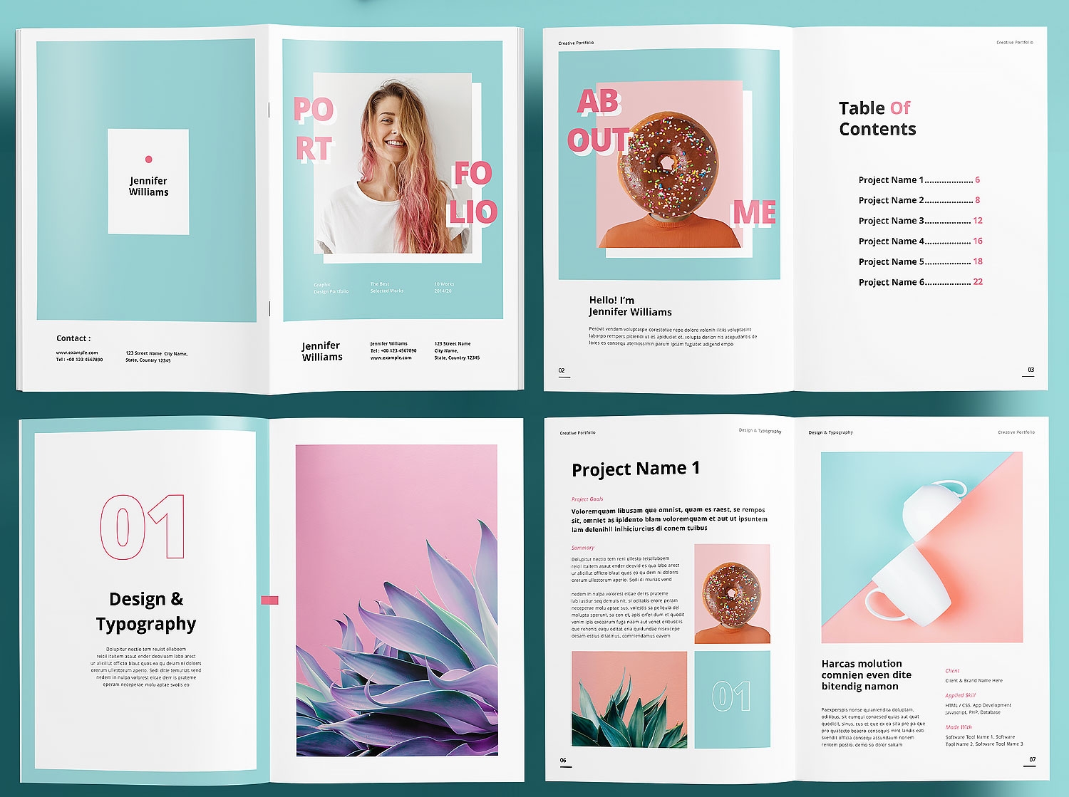 Free Minimal Portfolio Design Templates Free Minimal Portfolio Design Templates