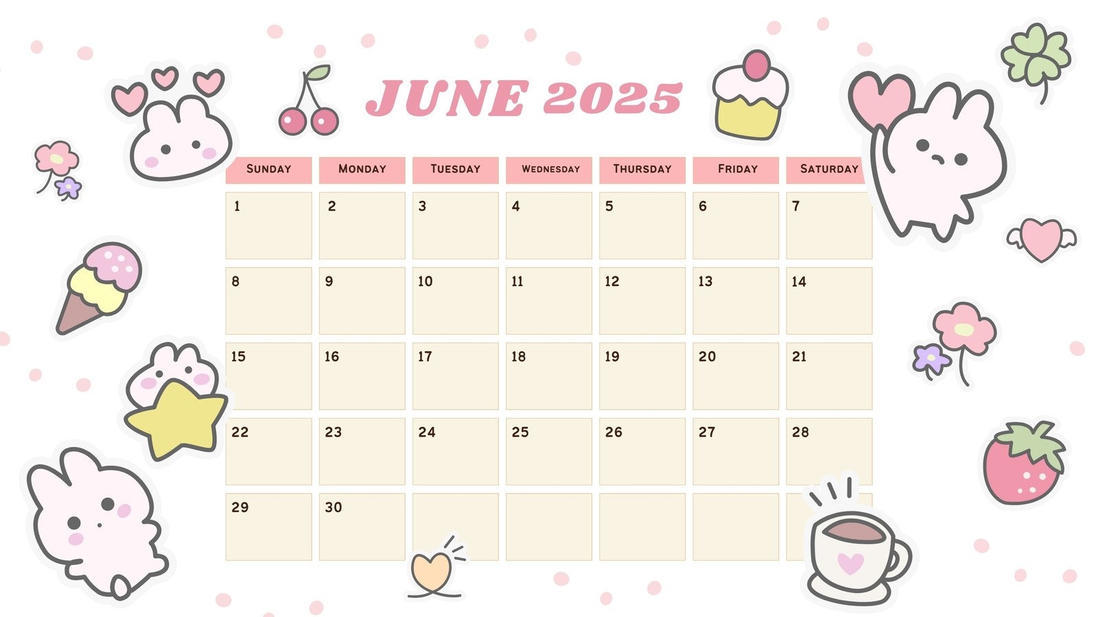 Free Printable Custom June 2025 Calendar Templates Canva Free Printable Custom June 2025 Calendar Templates Canva