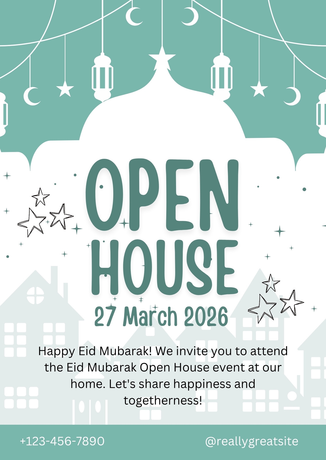 Free Printable Open House Invitation Templates