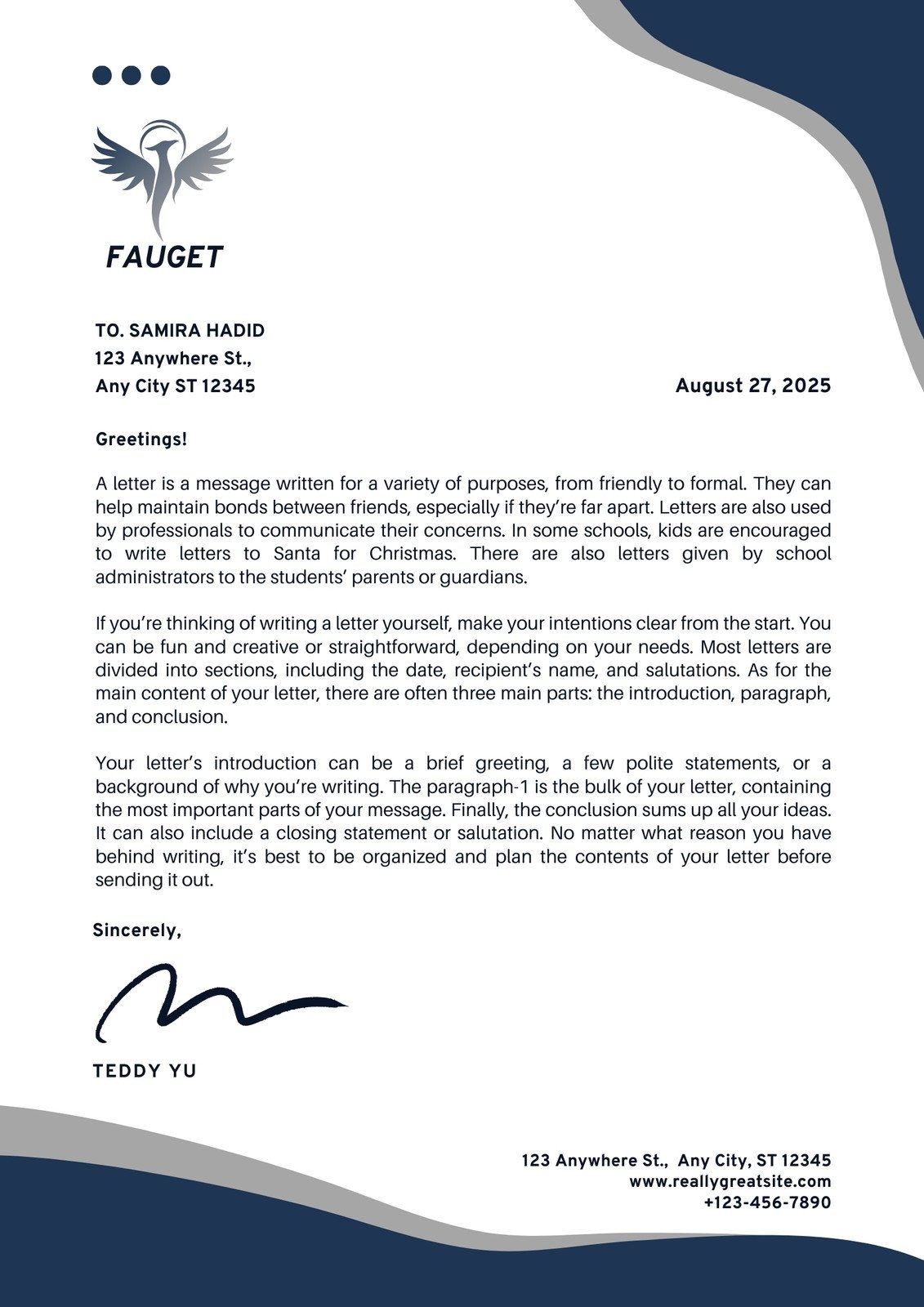 Free Printable Personal Letterhead Templates Free Printable Personal Letterhead Templates