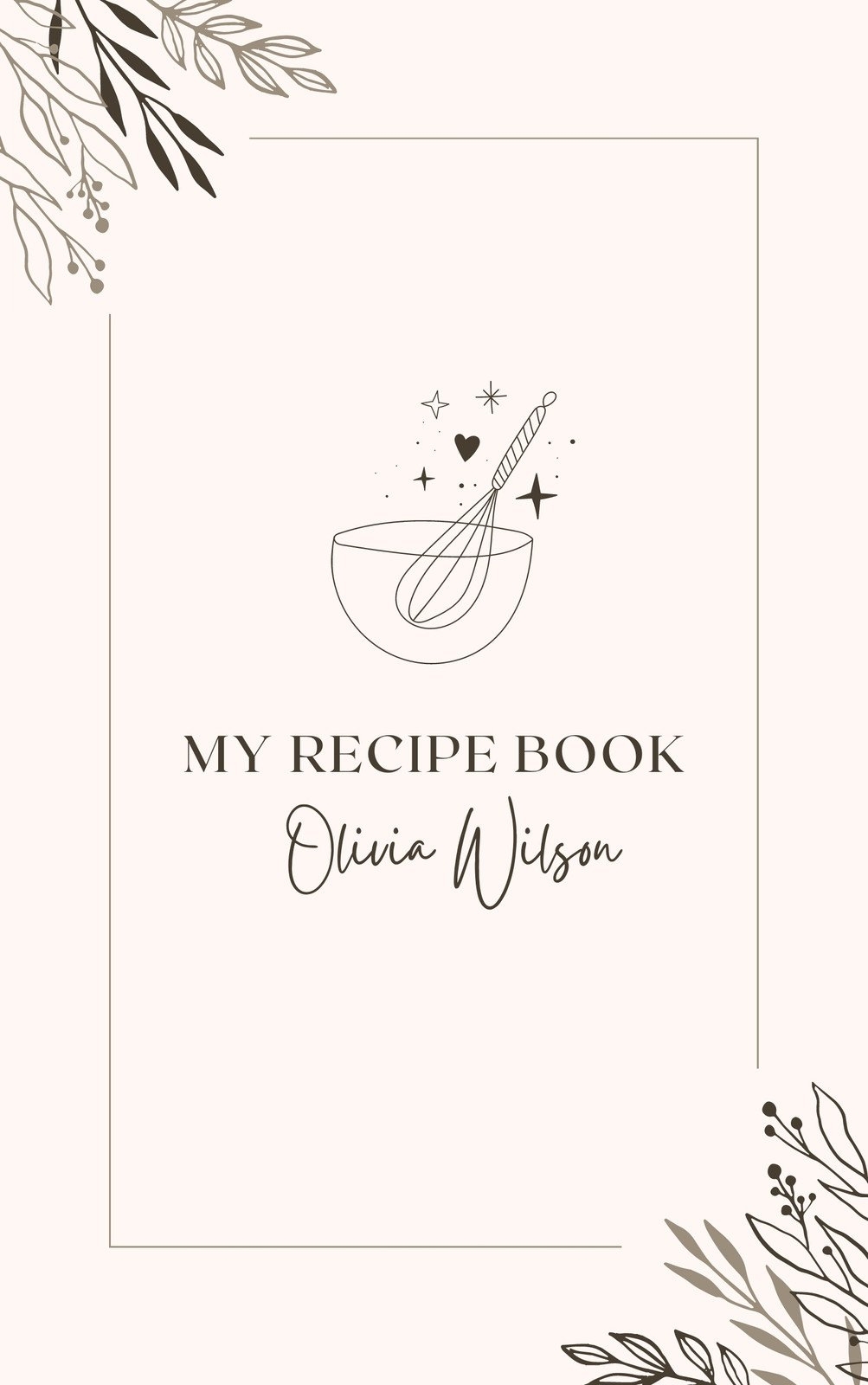Free Printable Recipe Binder Templates Grey